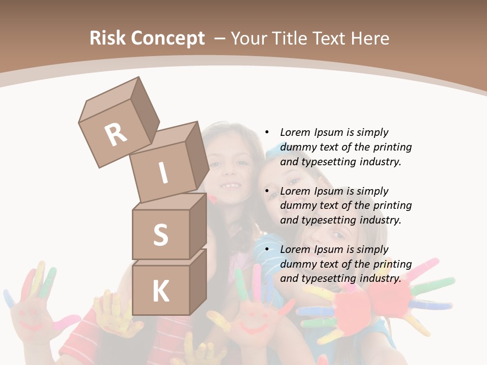 Artistic Entertainment Smiling PowerPoint Template