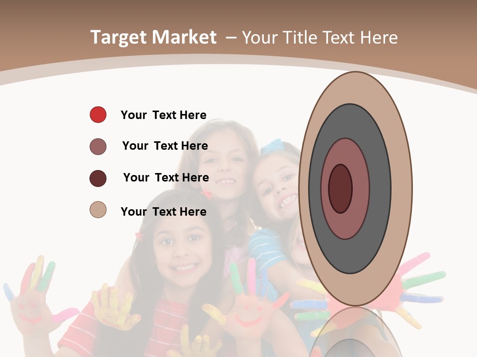 Artistic Entertainment Smiling PowerPoint Template