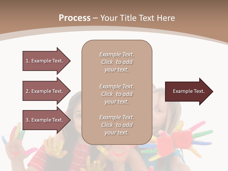 Artistic Entertainment Smiling PowerPoint Template