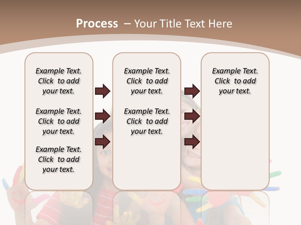 Artistic Entertainment Smiling PowerPoint Template