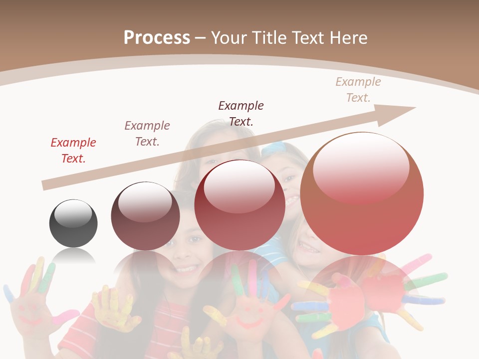 Artistic Entertainment Smiling PowerPoint Template