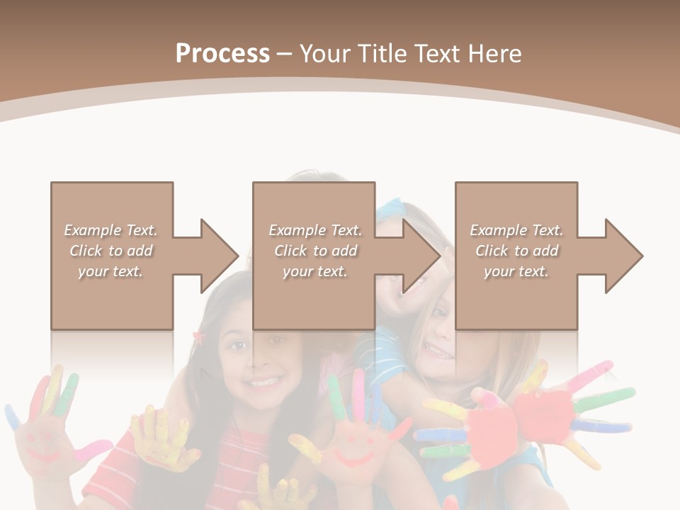 Artistic Entertainment Smiling PowerPoint Template