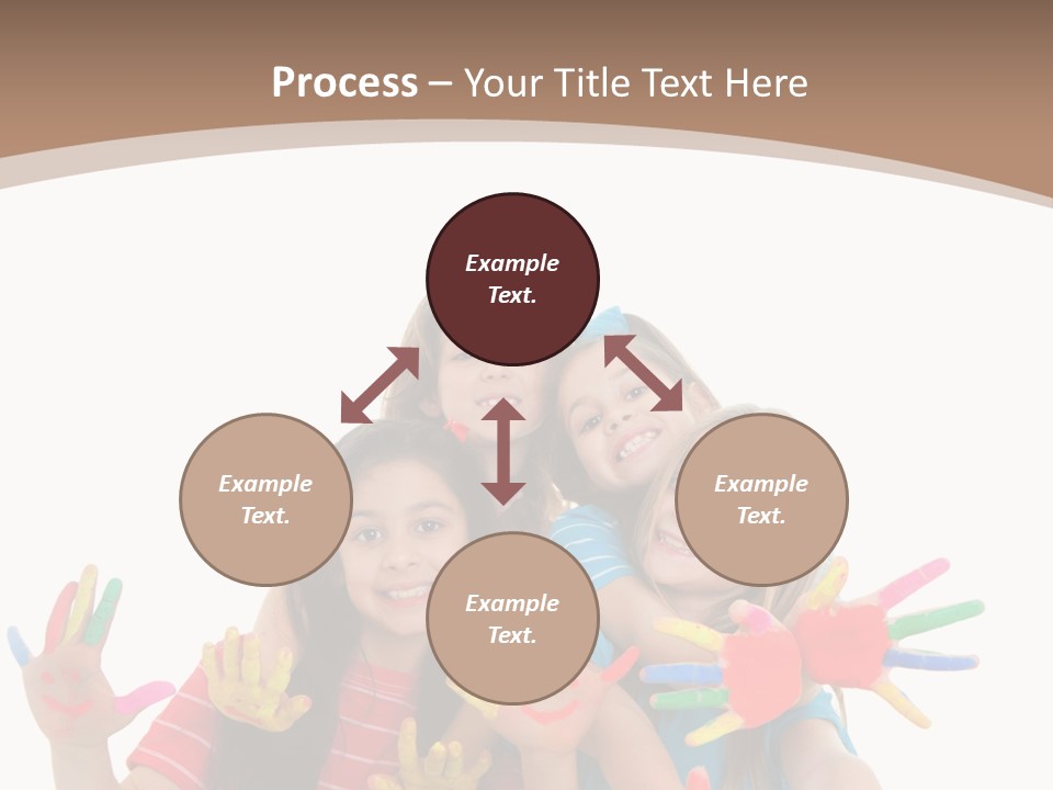 Artistic Entertainment Smiling PowerPoint Template