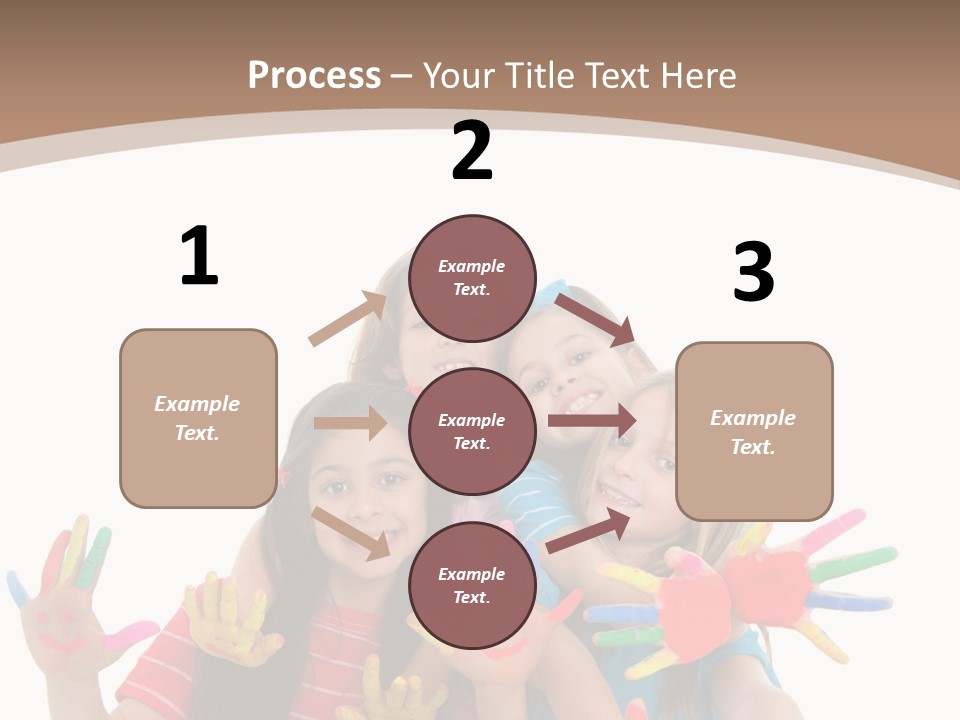 Artistic Entertainment Smiling PowerPoint Template