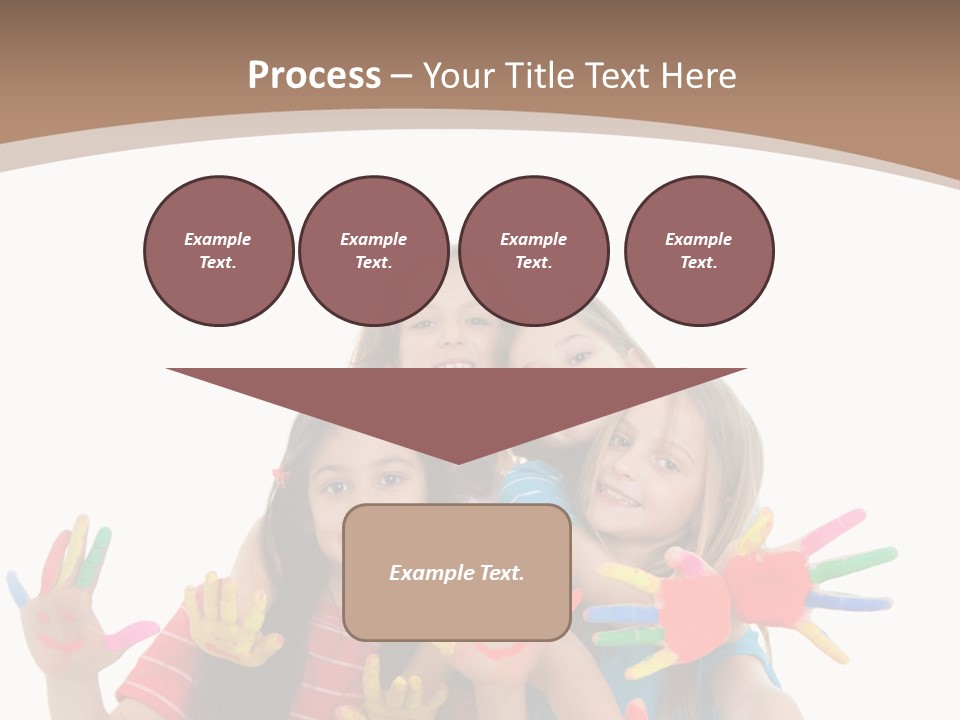 Artistic Entertainment Smiling PowerPoint Template
