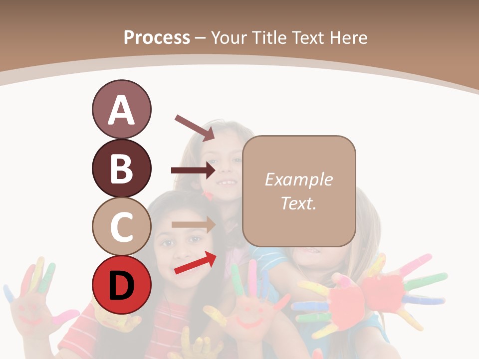 Artistic Entertainment Smiling PowerPoint Template