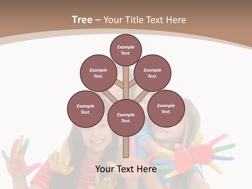 Artistic Entertainment Smiling PowerPoint Template