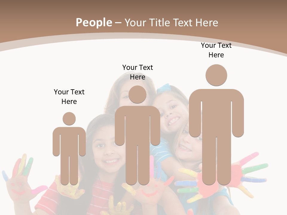 Artistic Entertainment Smiling PowerPoint Template