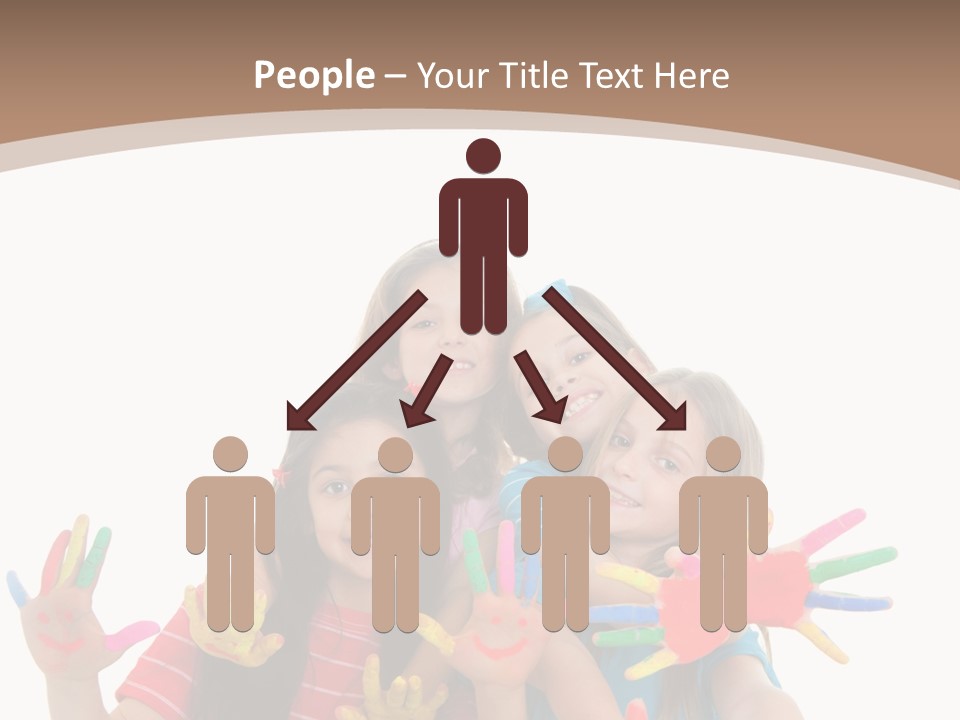 Artistic Entertainment Smiling PowerPoint Template