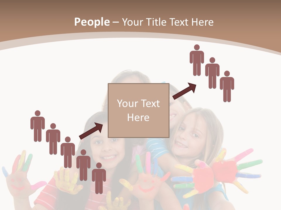 Artistic Entertainment Smiling PowerPoint Template