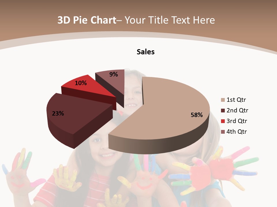 Artistic Entertainment Smiling PowerPoint Template