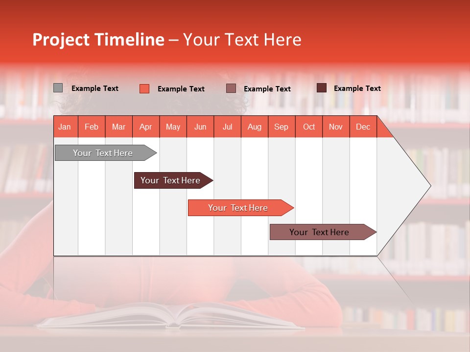 Indoors Student Curly Hair PowerPoint Template