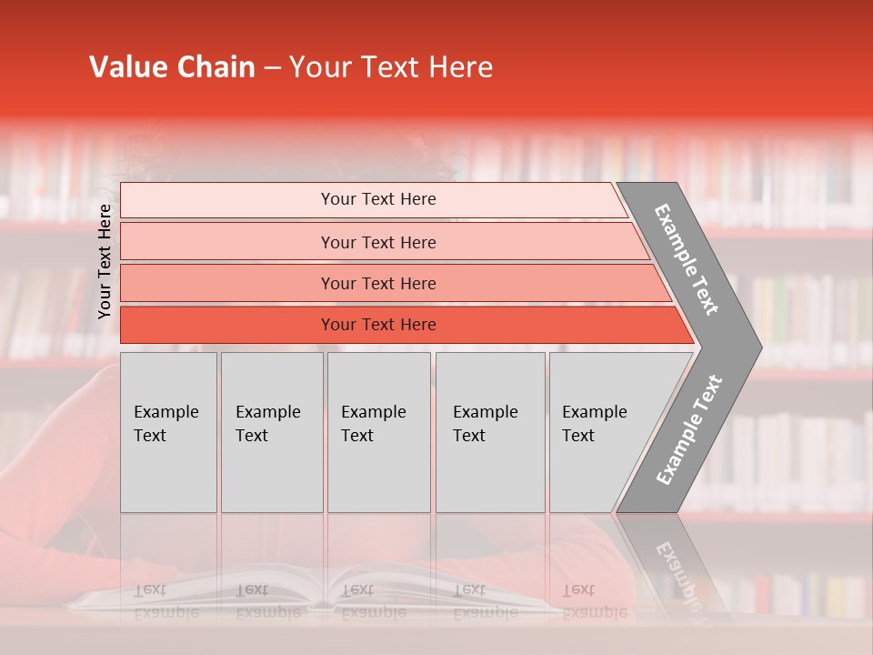 Indoors Student Curly Hair PowerPoint Template