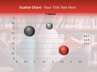 Library Male African Descent PowerPoint Template