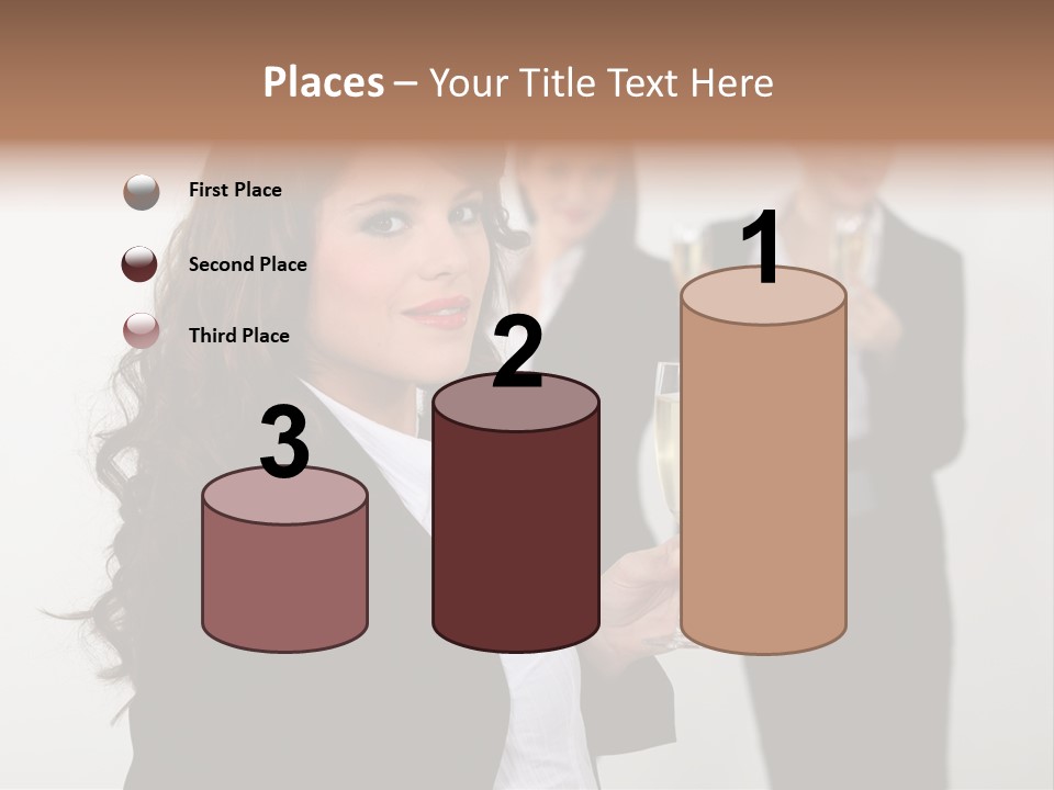 Drink Corporate Cheering PowerPoint Template