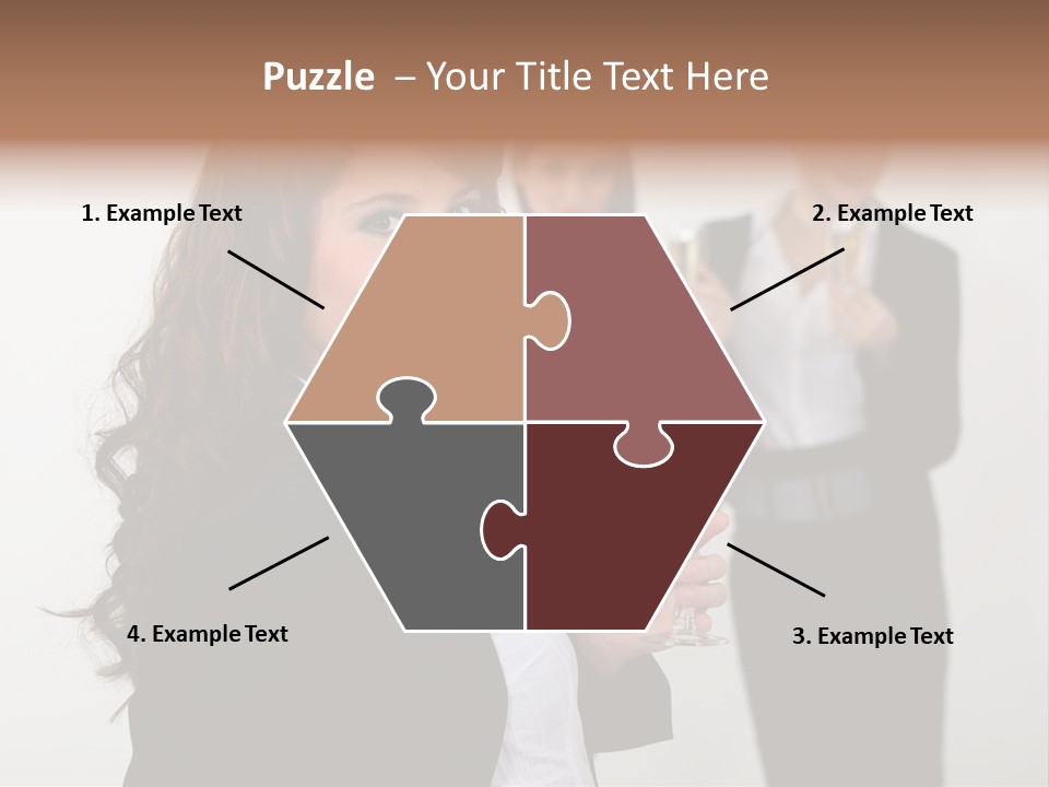 Drink Corporate Cheering PowerPoint Template