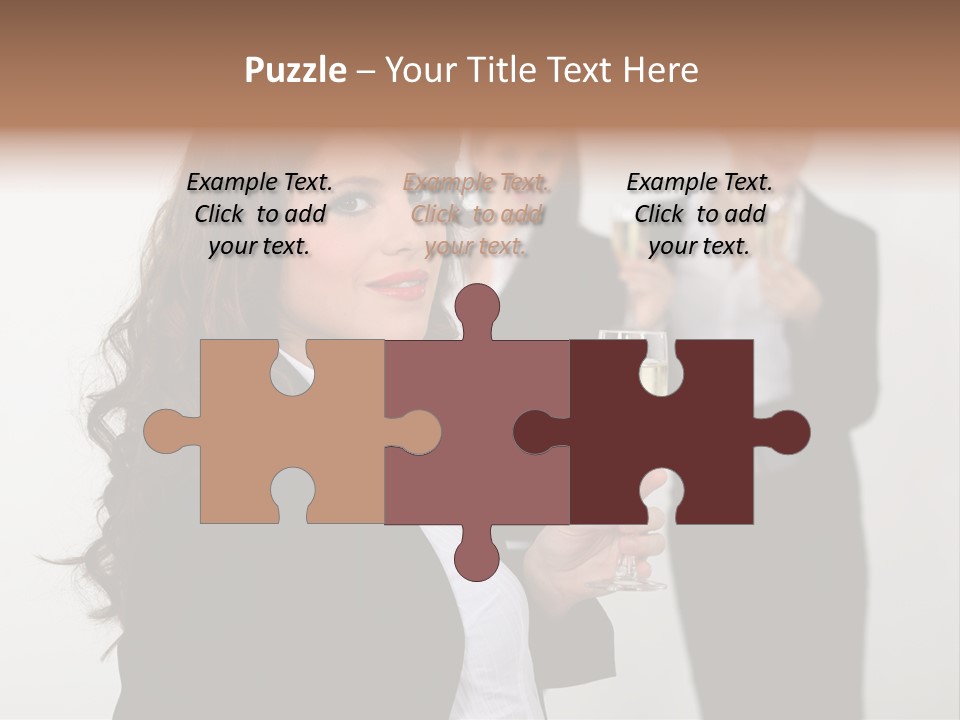 Drink Corporate Cheering PowerPoint Template