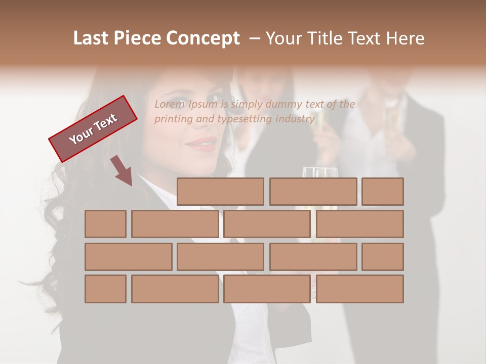 Drink Corporate Cheering PowerPoint Template