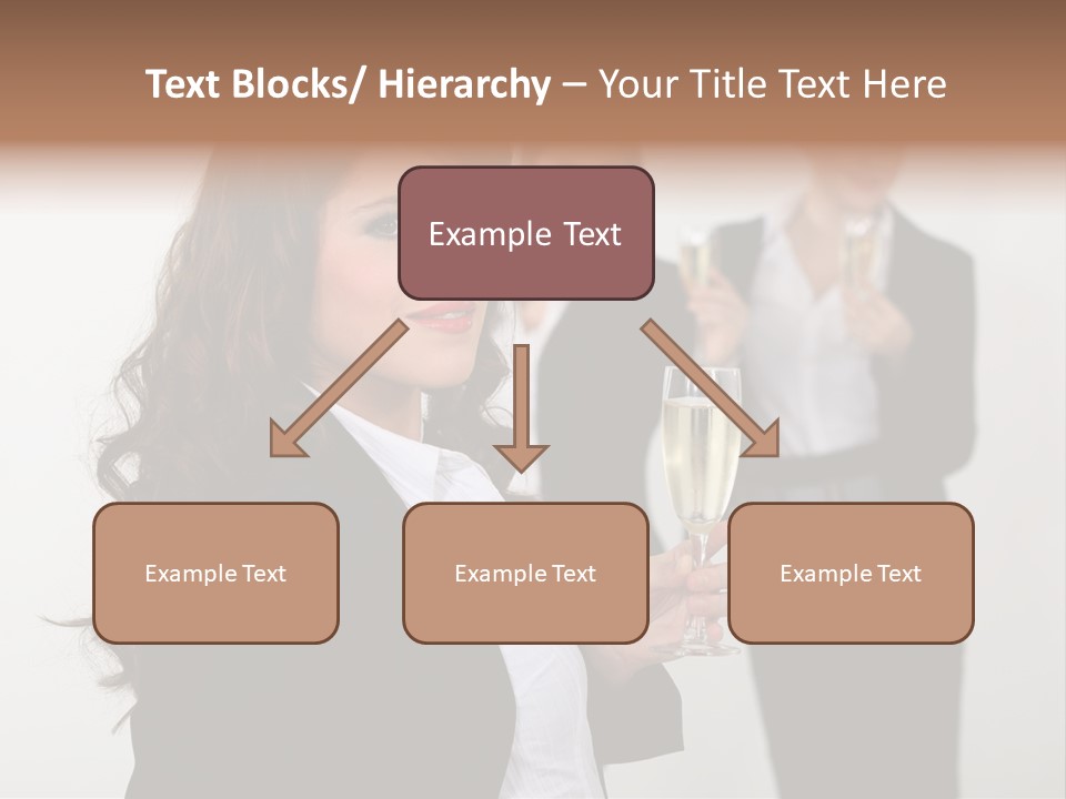 Drink Corporate Cheering PowerPoint Template
