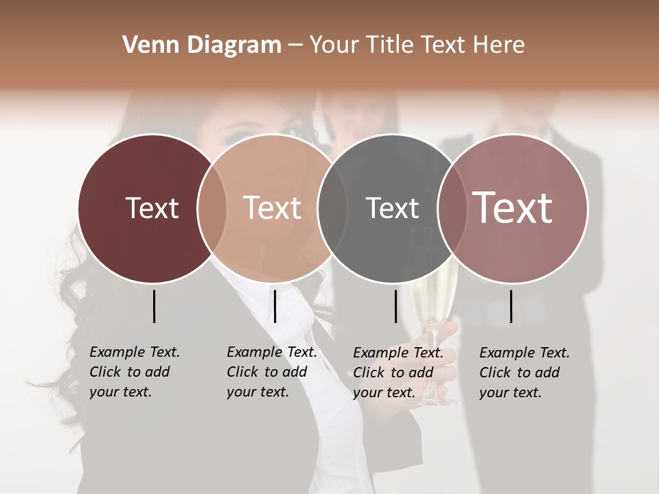 Drink Corporate Cheering PowerPoint Template