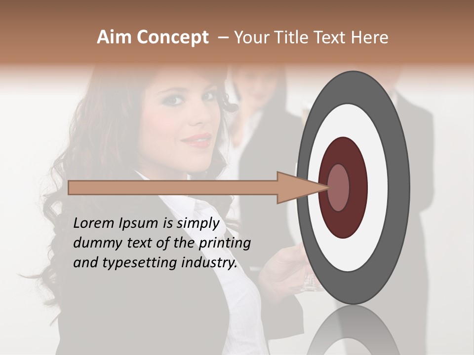 Drink Corporate Cheering PowerPoint Template