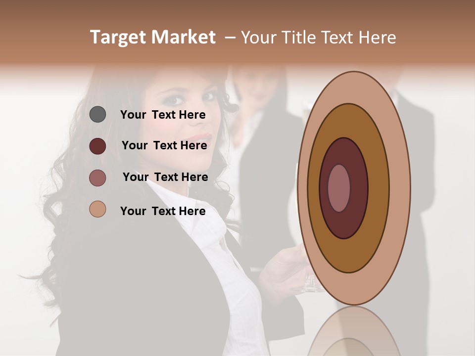 Drink Corporate Cheering PowerPoint Template