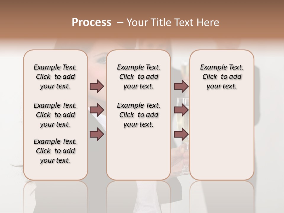 Drink Corporate Cheering PowerPoint Template