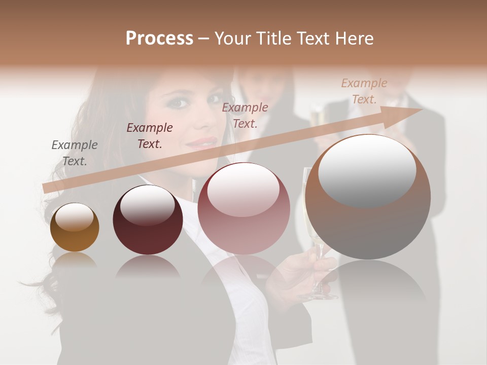 Drink Corporate Cheering PowerPoint Template