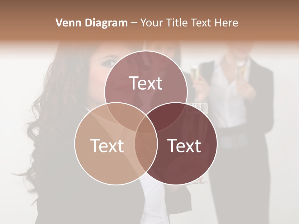 Drink Corporate Cheering PowerPoint Template