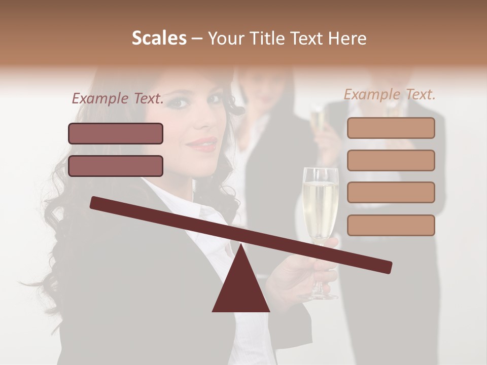 Drink Corporate Cheering PowerPoint Template