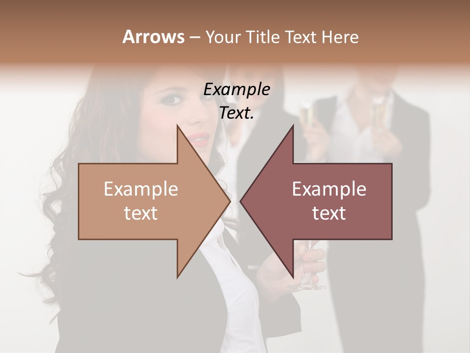 Drink Corporate Cheering PowerPoint Template