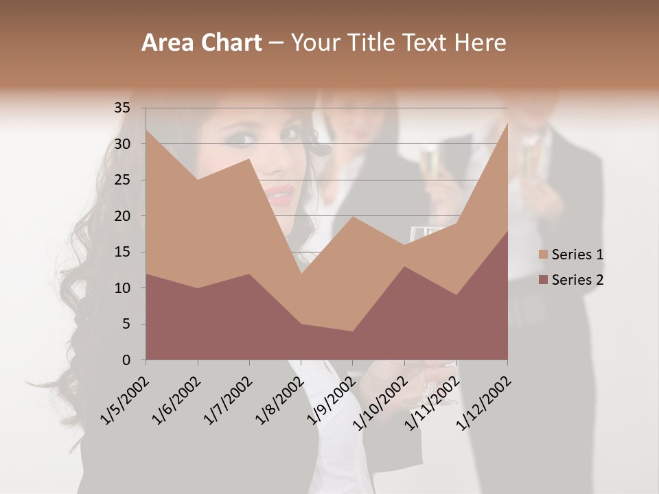 Drink Corporate Cheering PowerPoint Template