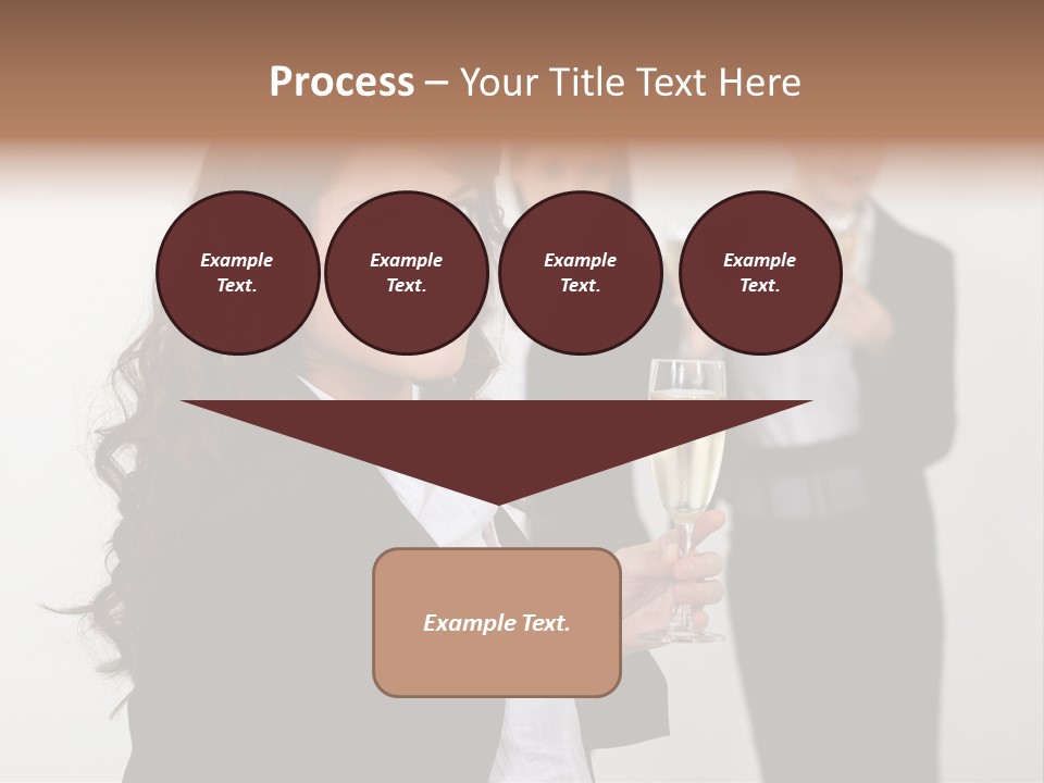 Drink Corporate Cheering PowerPoint Template