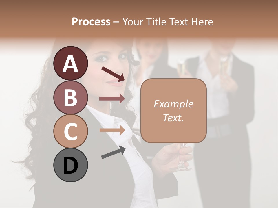 Drink Corporate Cheering PowerPoint Template