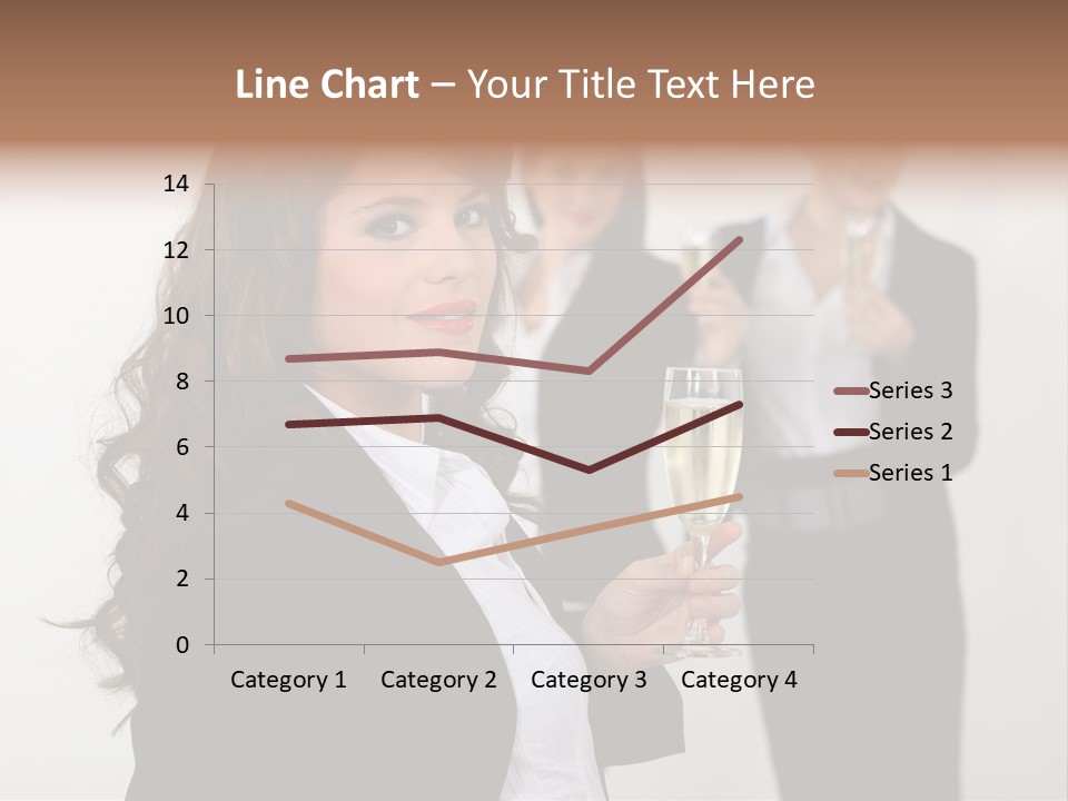 Drink Corporate Cheering PowerPoint Template