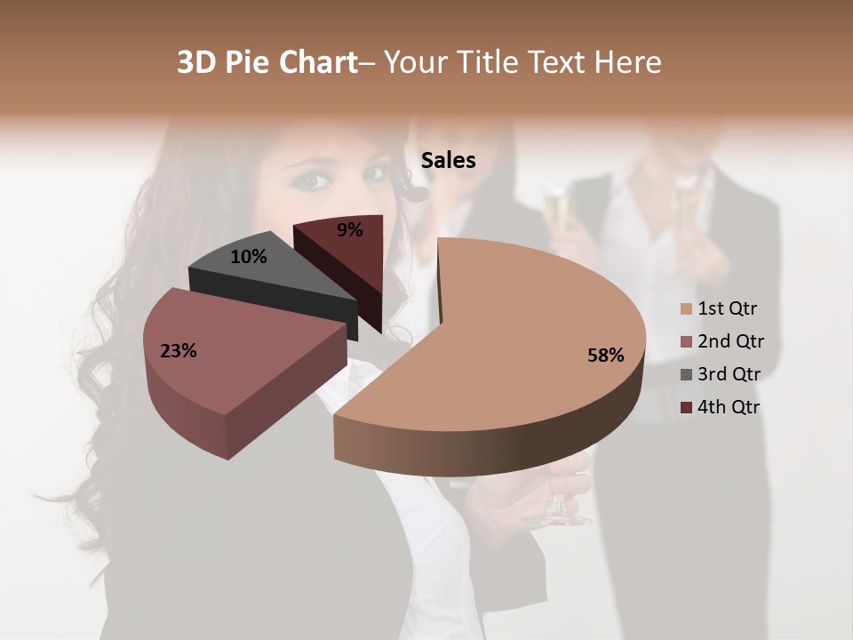 Drink Corporate Cheering PowerPoint Template