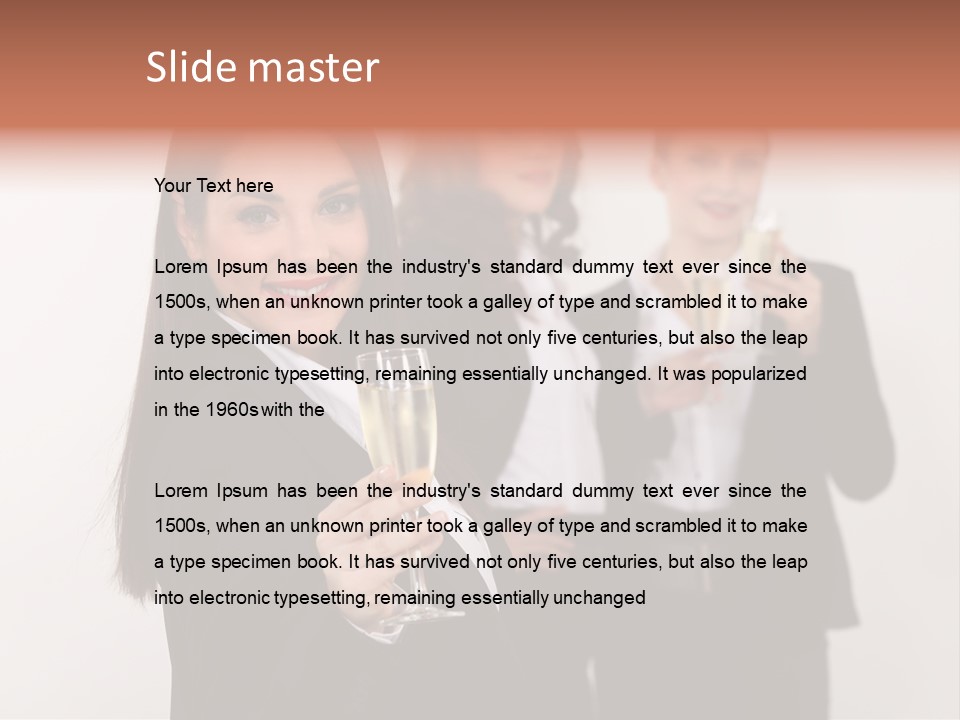 Smile Celebration White PowerPoint Template