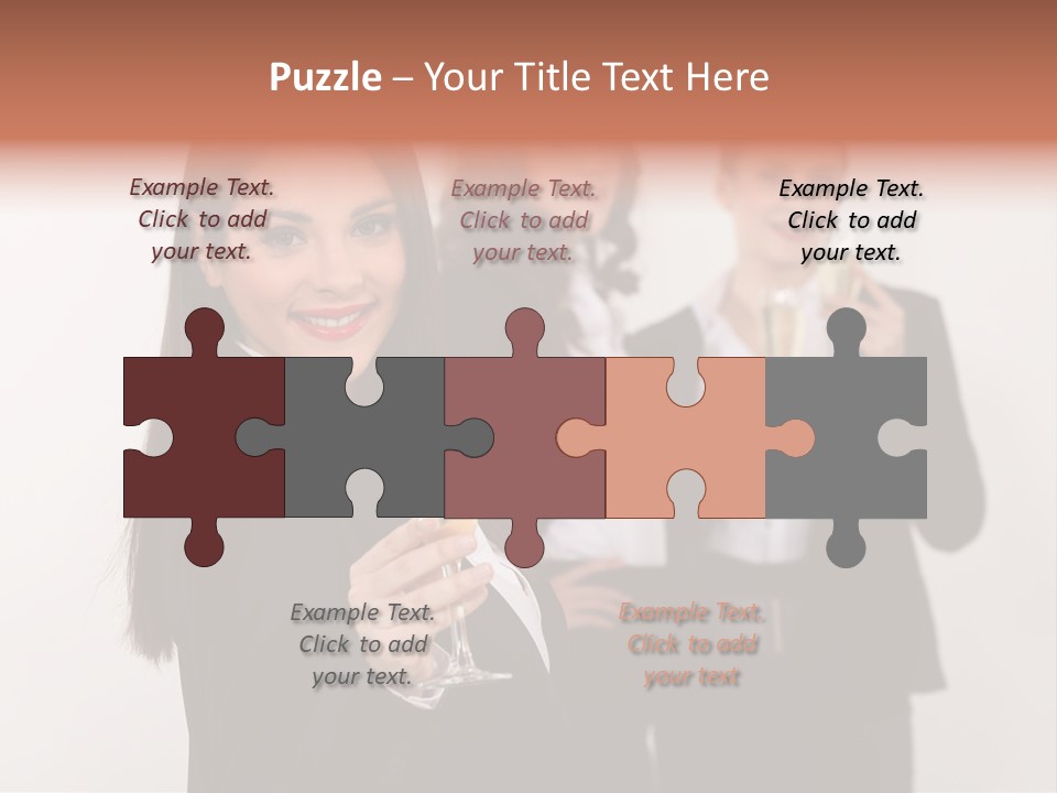 Smile Celebration White PowerPoint Template