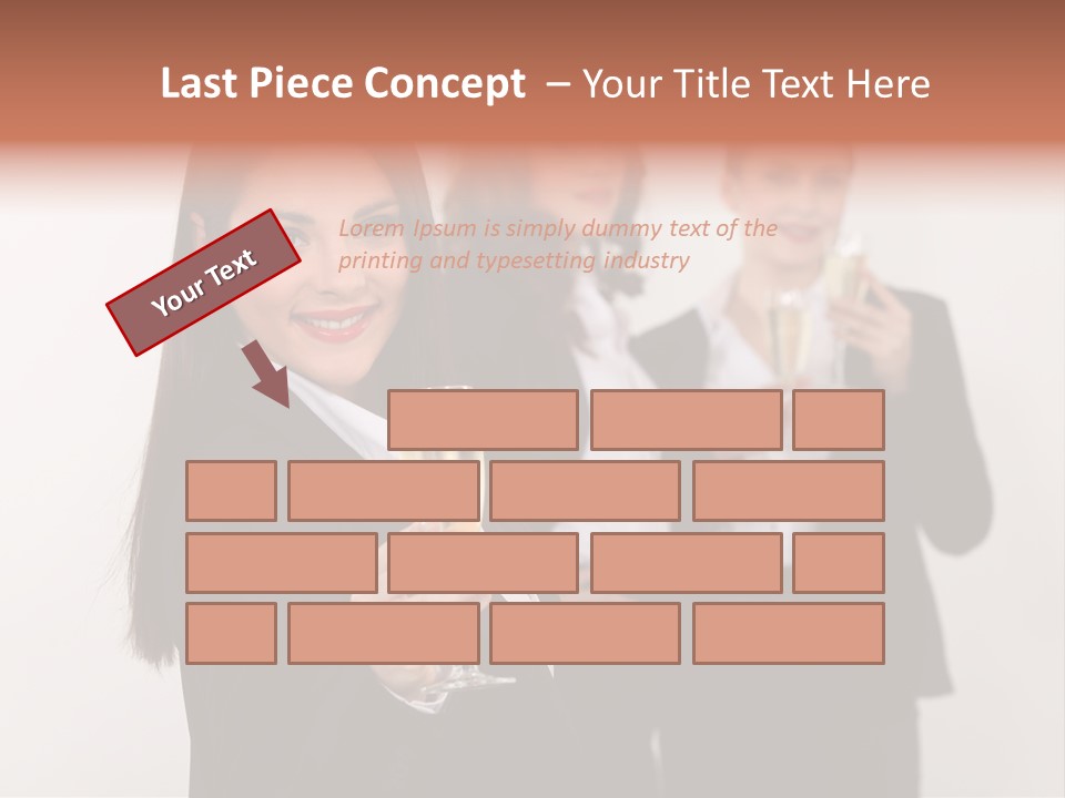 Smile Celebration White PowerPoint Template