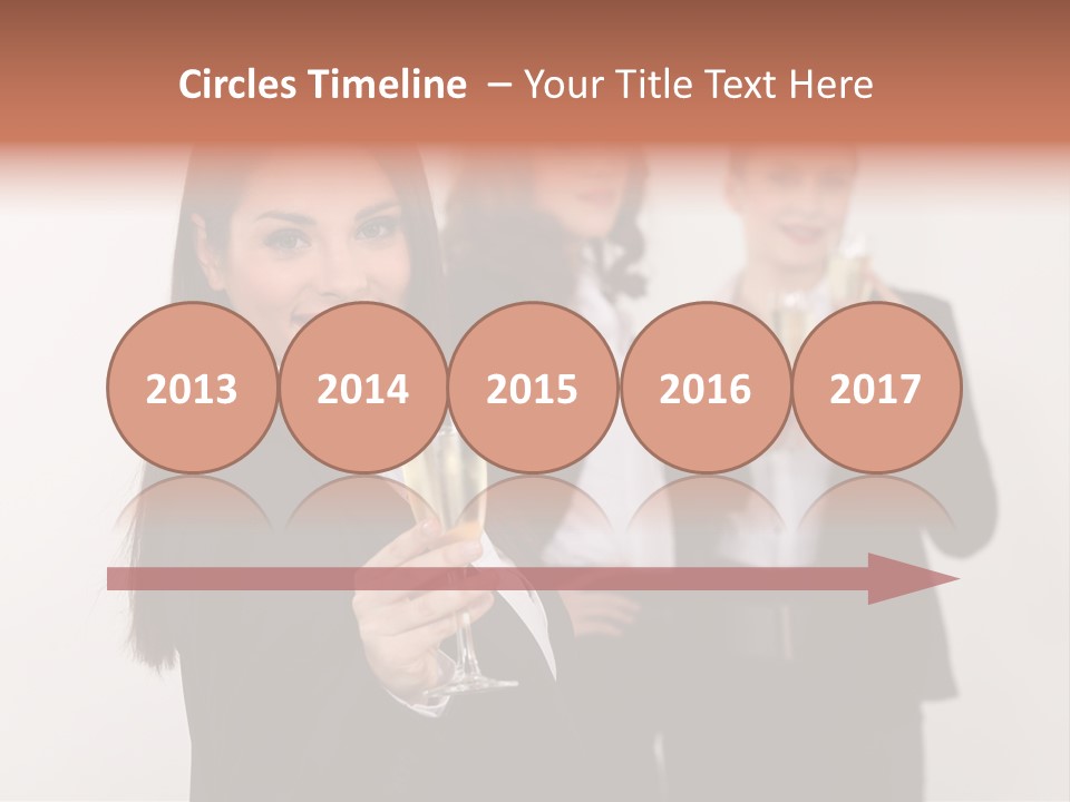 Smile Celebration White PowerPoint Template