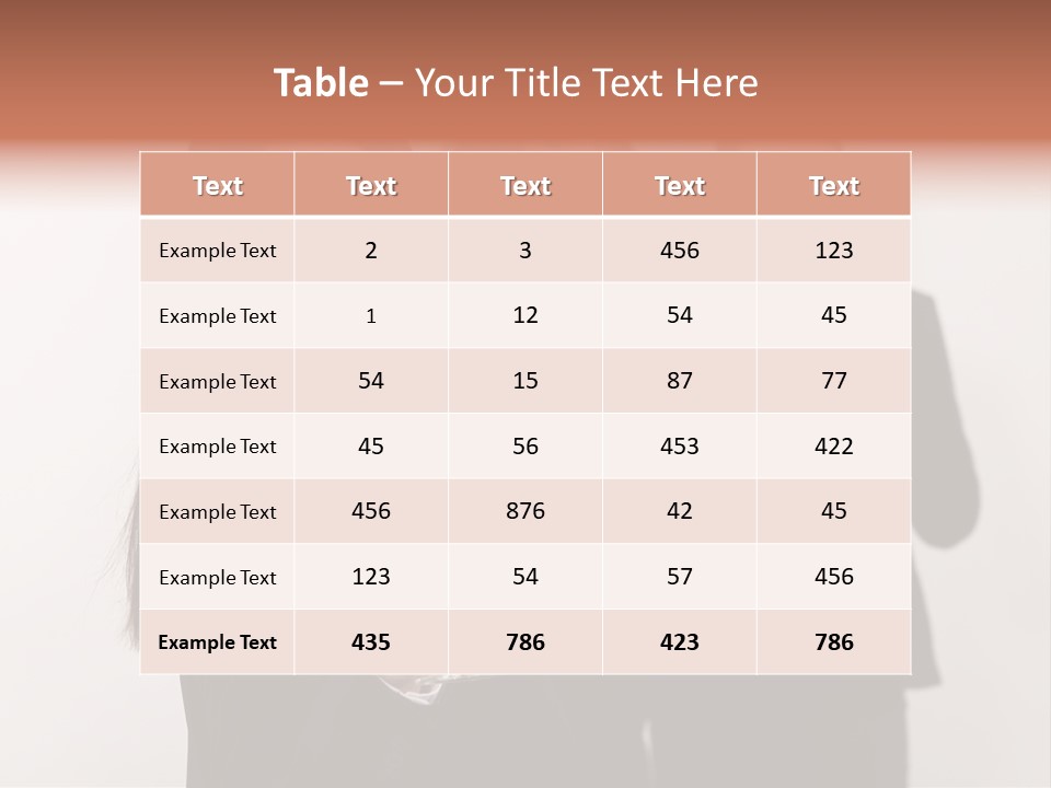 Smile Celebration White PowerPoint Template