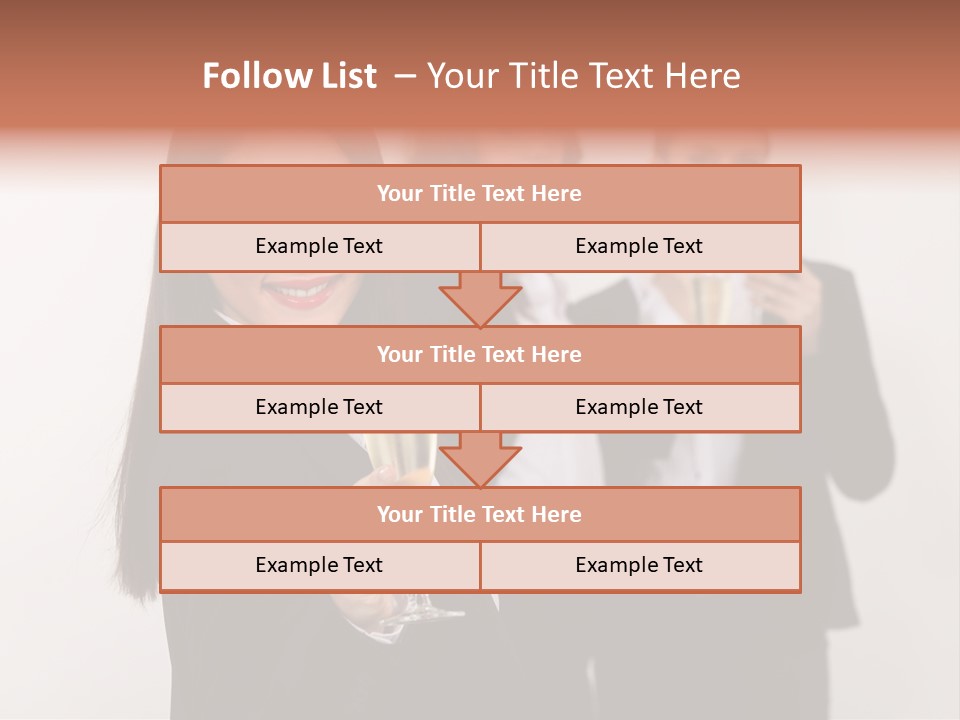 Smile Celebration White PowerPoint Template