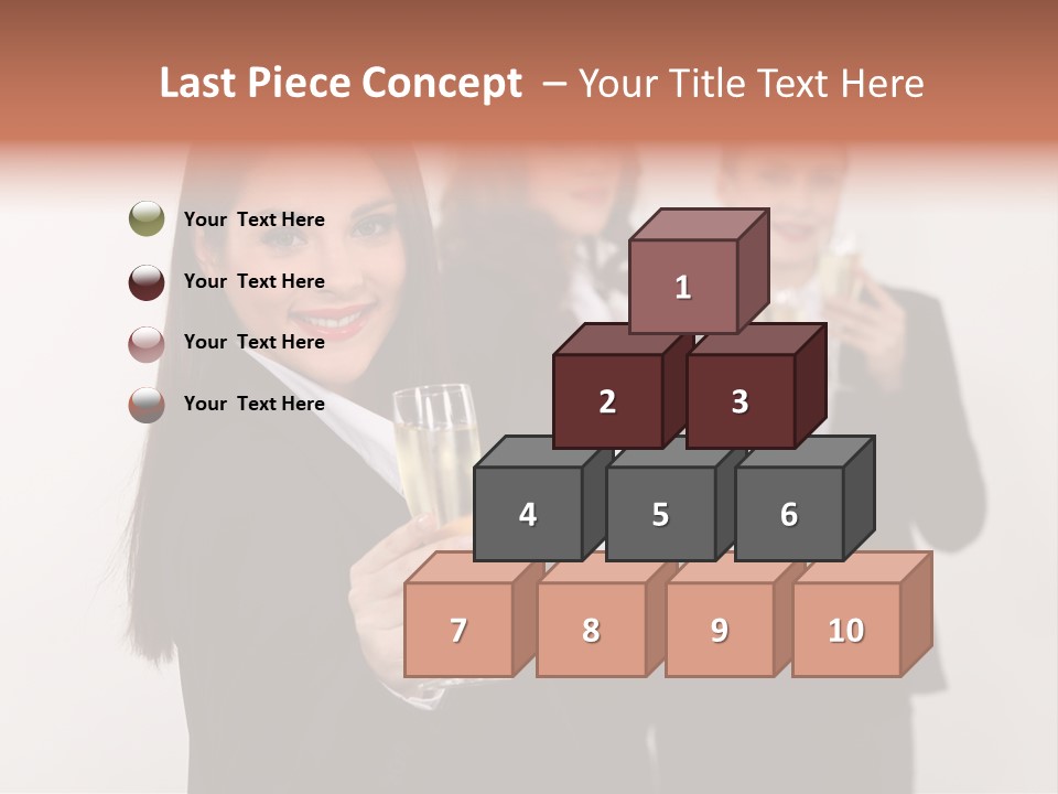 Smile Celebration White PowerPoint Template