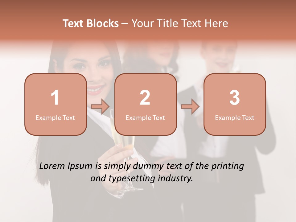 Smile Celebration White PowerPoint Template