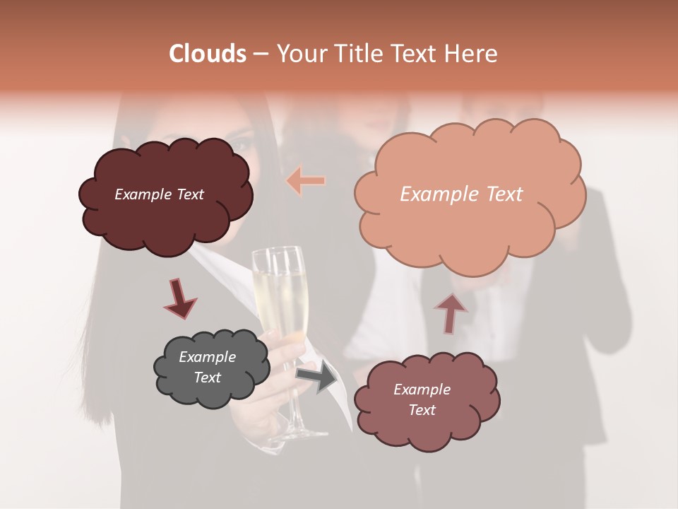 Smile Celebration White PowerPoint Template