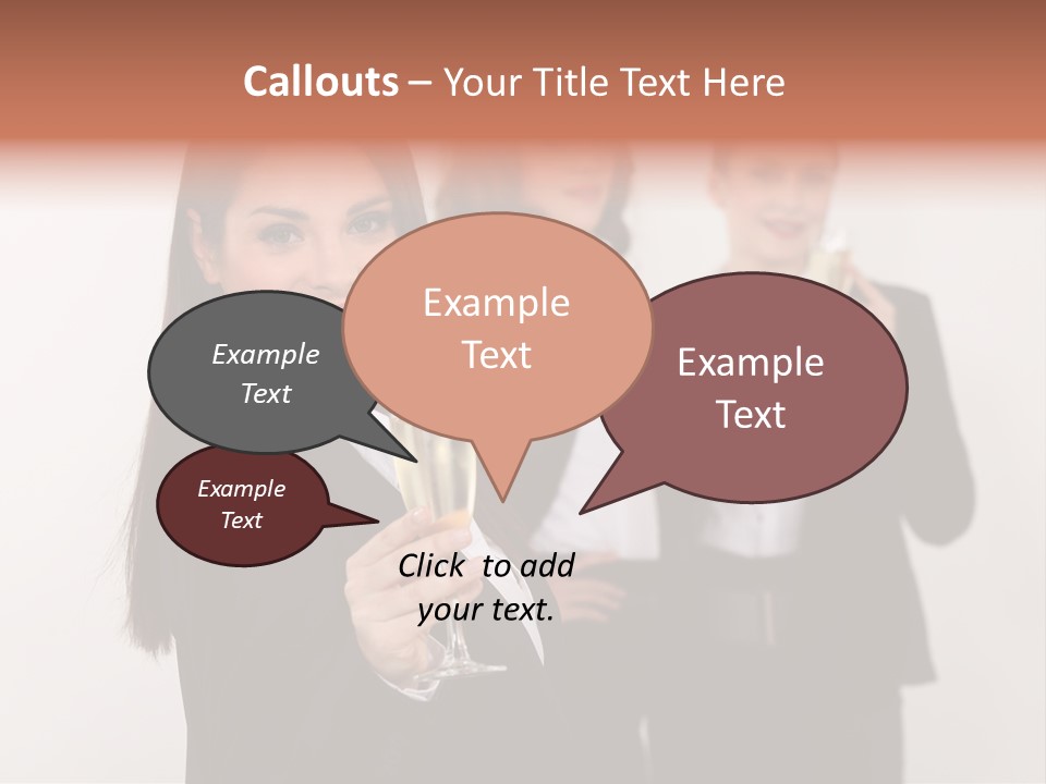 Smile Celebration White PowerPoint Template