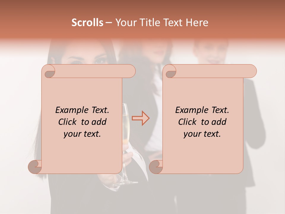 Smile Celebration White PowerPoint Template