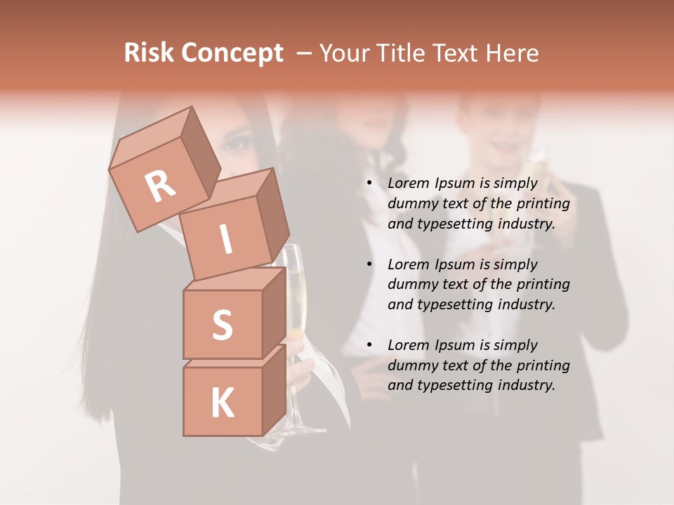 Smile Celebration White PowerPoint Template