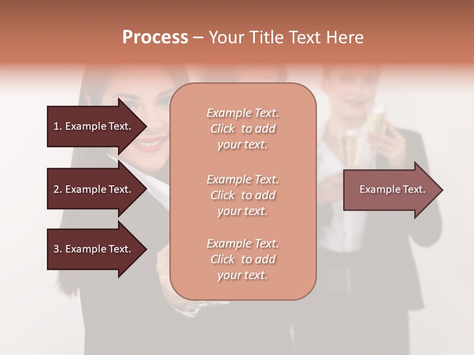 Smile Celebration White PowerPoint Template