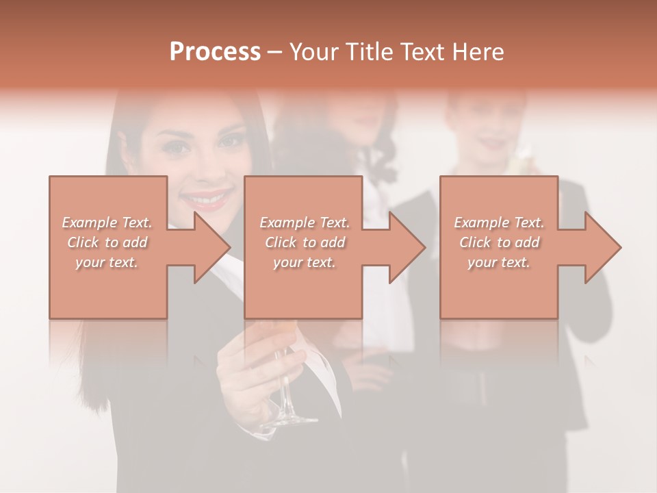 Smile Celebration White PowerPoint Template